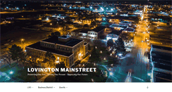 Desktop Screenshot of lovingtonmainstreet.org